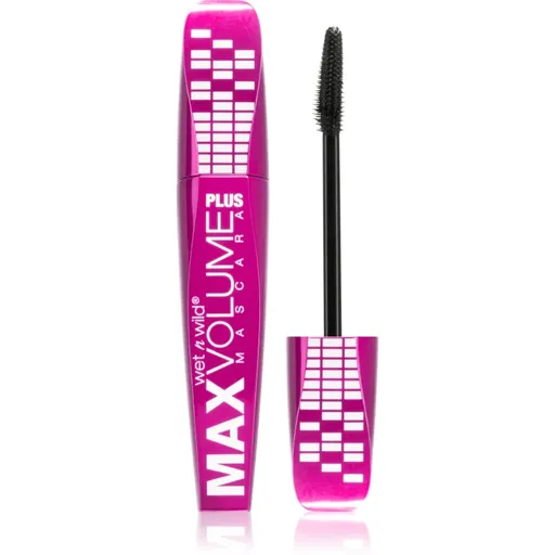 Wet n Wild Max Volume Plus mascara pentru un maxim de volum culoare Black 8 ml