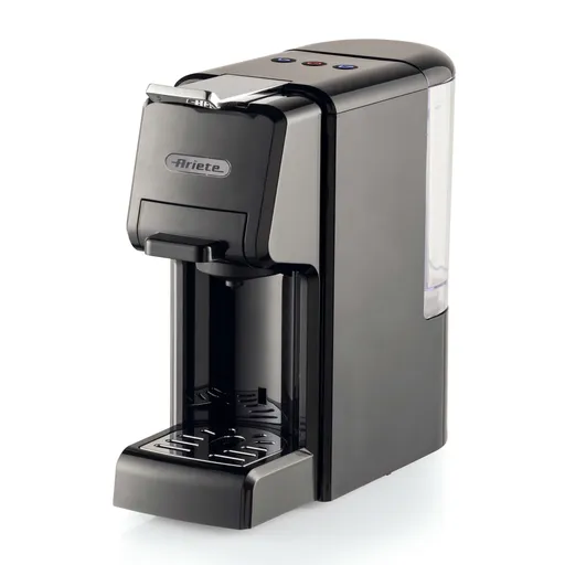 Espressor pentru cafea macinata si capsule 4in1 Ariete 1304/11, 1350W, 19 bar, 0.7 l, Oprire automata, Bază reglabila, Negru