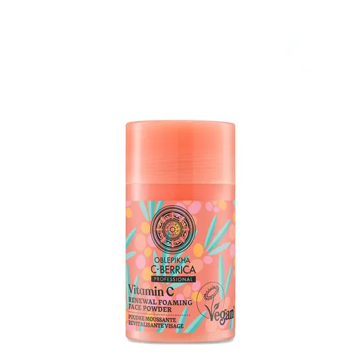 Natura Siberica Pudră de față spumantă regeneratoare Vitamina C (Renewal Foaming Face Powder) 35 g