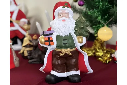 Decoratiune, CY0678, 26x19x13 cm, Poliester, Rosu