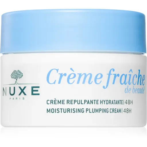 Nuxe Crème Fraîche de Beauté Moisturizing Plumping Cream crema hidratanta pentru umplere pentru piele normala 48h 50 ml