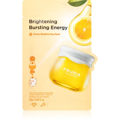 Frudia Citrus mască textilă iluminatoare 20 ml