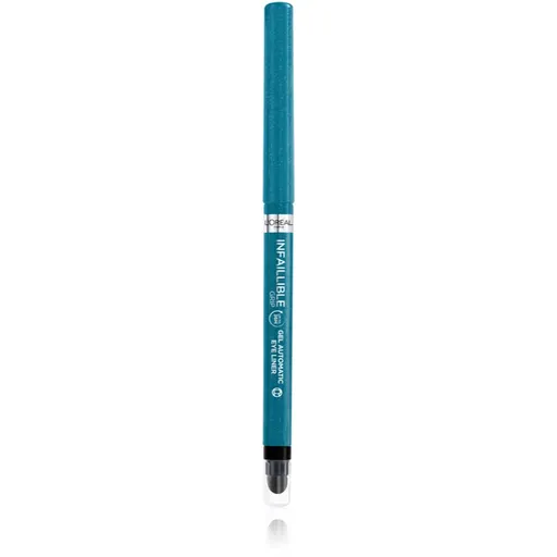 L’Oréal Paris Infaillible Grip 36h Gel Automatic Liner gel pentru linia ochilor cu aplicator culoare 07 Turquoise Faux Fur 0.4 g