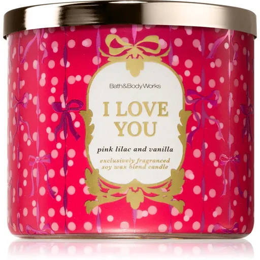 Bath & Body Works I Love You lumânare parfumată 411 g