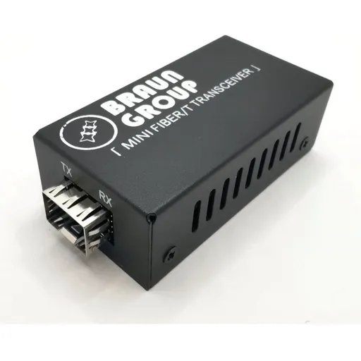 Mini Media Convertor SFP Braun Group MGTR-SFP, cu port SFP 10/100/1000M si port RJ45