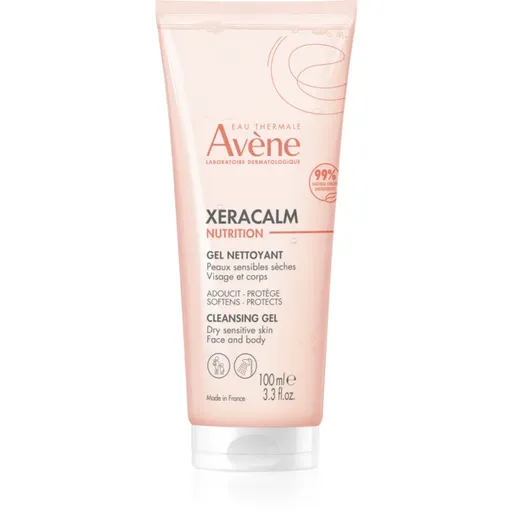 Avène XeraCalm Nutrition Cleansing Gel Gel de curatare delicat pentru piele uscata si sensibila 100 ml