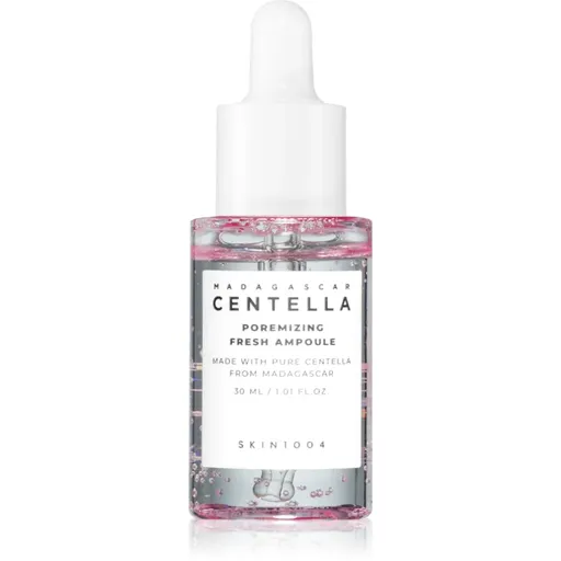 SKIN1004 Madagascar Centella Poremizing Fresh Ampoule ser piele detoxifiant pentru netezirea pielii si inchiderea porilor 30 ml