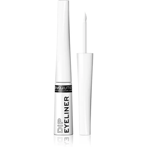 Revolution Relove Dip eyeliner lichid cu trasare precisă culoare White 5 ml