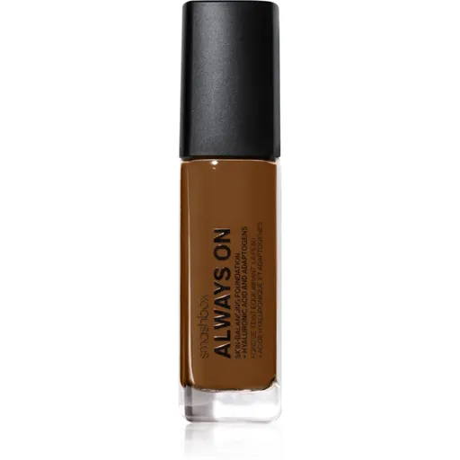 Smashbox Always On Skin Balancing Foundation machiaj persistent culoare D10N - LEVEL-ONE DARK WITH A NEUTRAL UNDERTONE 30 ml