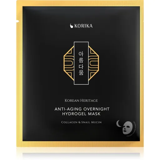 KORIKA Korean Heritage Collagen & Snail Mucin mască hidrogel anti-îmbătrânire 34 g