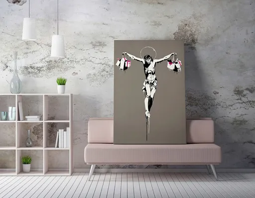 Tablou decorativ, WY137 (50 x 70), Canvas imprimat, Multicolor