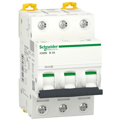 Siguranta automata Acti9 Ic60N 3P 3A curba B Schneider A9F73303