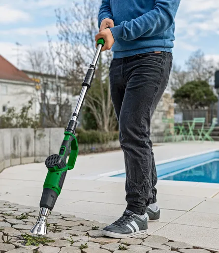 Dispozitiv pentru eliminarea buruienilor cu aer cald 3 în 1