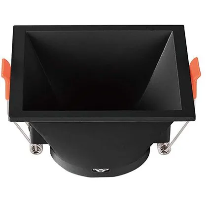 Corp spot GU10 patrat 93X93X55MM - negru V-TAC SKU-6639