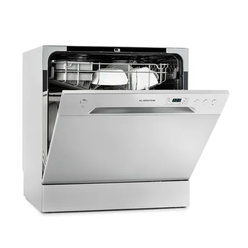 Klarstein Amazonia 8, mașină de spălat vase, F, 1620 W, pentru 8 seturi de vase, 49 dB, aquastop