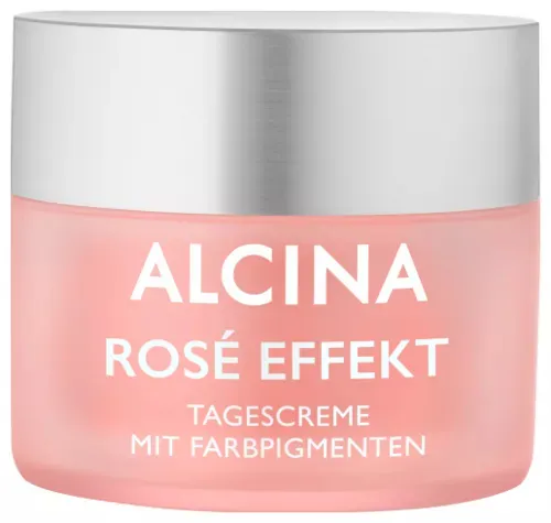 Alcina Cremă iluminatoare pentru ten matur și obosit Rosé Effect (Day Cream) 50 ml