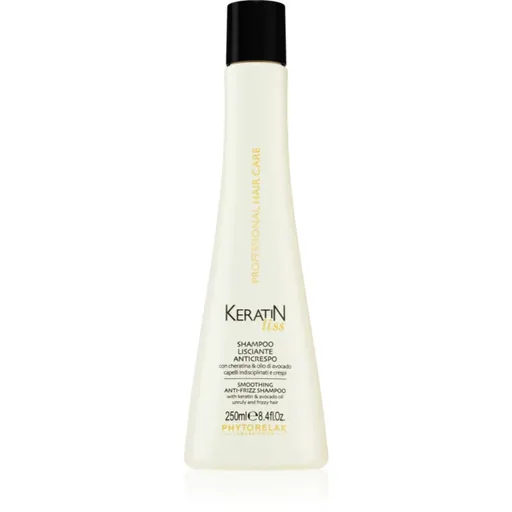 Phytorelax Laboratories Keratin Liss sampon pentru indreptarea parului pentru par indisciplinat 250 ml