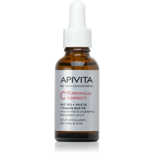 Apivita Bee Tech Concentrates C15 Propolis Correct Serum ser antioxidant pentru un ten mai ferm 30 ml