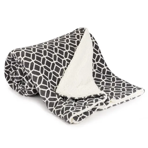 Pătura 4Home din imitaţie de lână, Moderngri, 150 x 200 cm