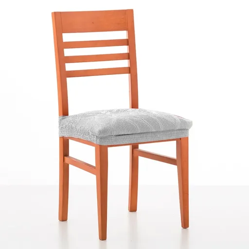 Set de 2 huse de scaun jacquard elastice cu model de fundă