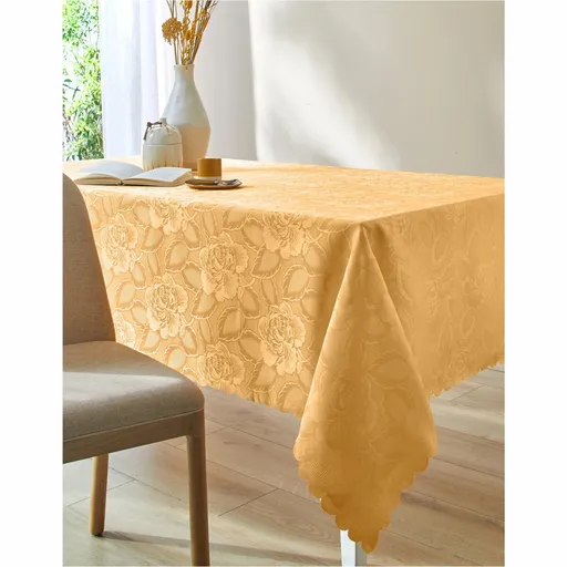 Față de masă Jacquard cu motive florale