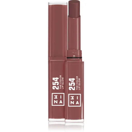 3INA The Color Lip Glow ruj hidratant stralucitor culoare 254 - Vintage Rose 1.6 g