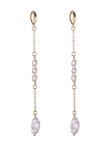 Alisia Cercei lungi cu perlă naturală de apă dulce AL5116.01.000