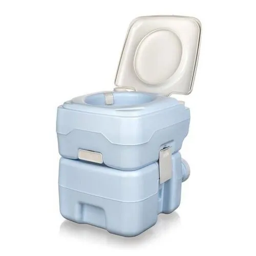 Toaletă portabilă Happy Green 20 l, albastru, albastru