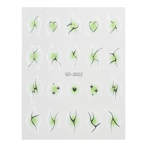 Abtibild unghii 3D Oranjollie SD-2022