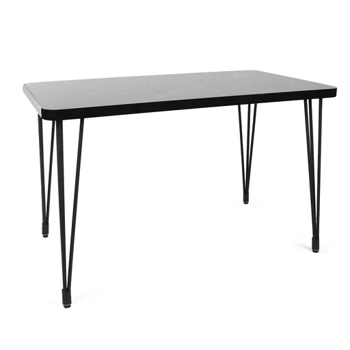 Masă de sufragerie Lagos Black, negru