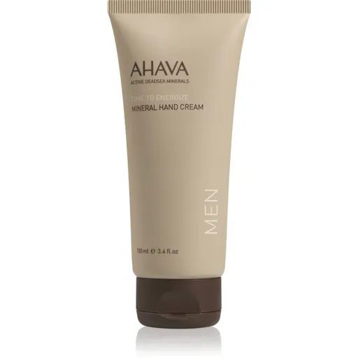 AHAVA Time To Energize Men creama minerala de maini 100 ml