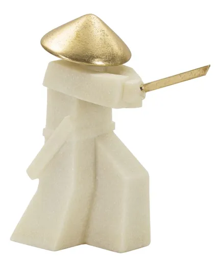 Mauro Ferretti Statuie Samurai cm 34X12X30 | Aosom Romania