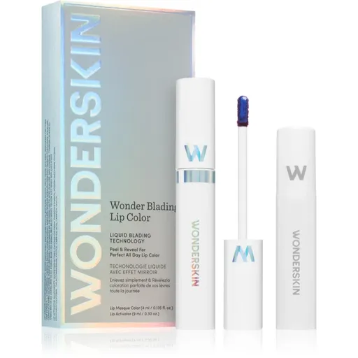 WONDERSKIN Wonder Blading Lip Stain Kit ruj tip tatuaj + activator culoare Crush 4 ml