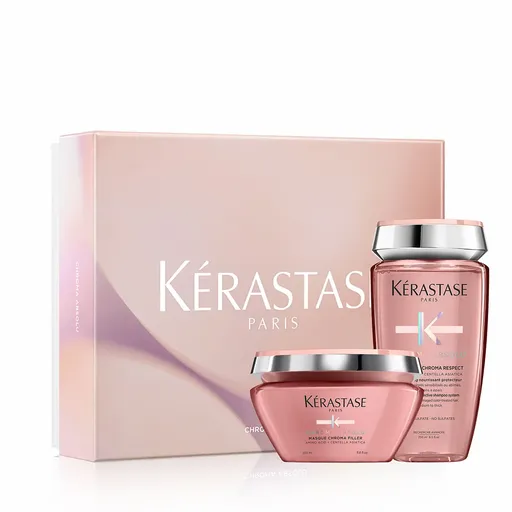 Set Cadou Kerastase Chroma Absolu Sampon 250 ml + Masca 200 ml