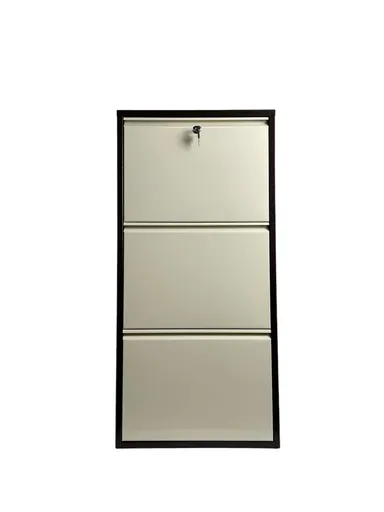 Pantofar, Hanah Home, Primo 3, 50x104x15 cm, 100% SHEET METAL, Maro / Crem