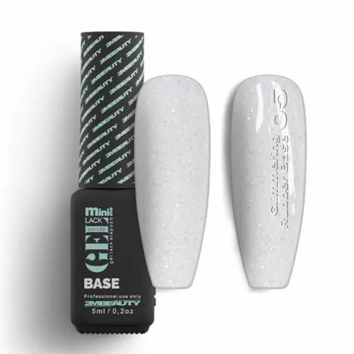 Oja semipermanenta GELlack 2M Glimmering Rubber Base Nr. 05 - 5ml