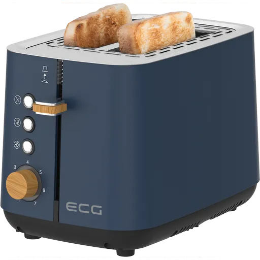 ECG ST 2768 prăjitor de pâine Timber Petrol, petrol