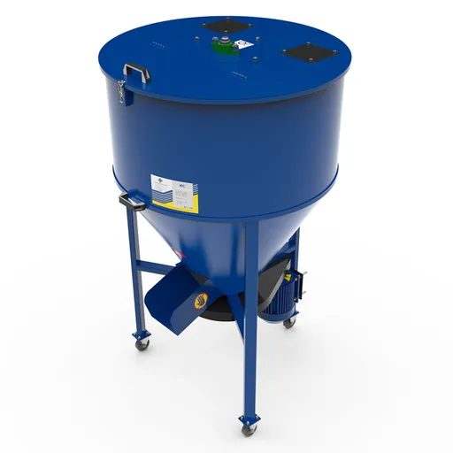 Amestecator furaje KS-2000, 3 Kw, 230v, sau 2.2 Kw, 380v, capacitate 2000 Kg, TMC Ucraina