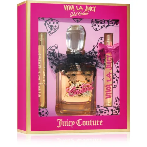 Juicy Couture Viva La Juicy Gold Couture set cadou pentru femei