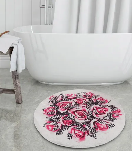 Covoras de baie, L'essentiel Maison, Magic Roses (140), Multicolor