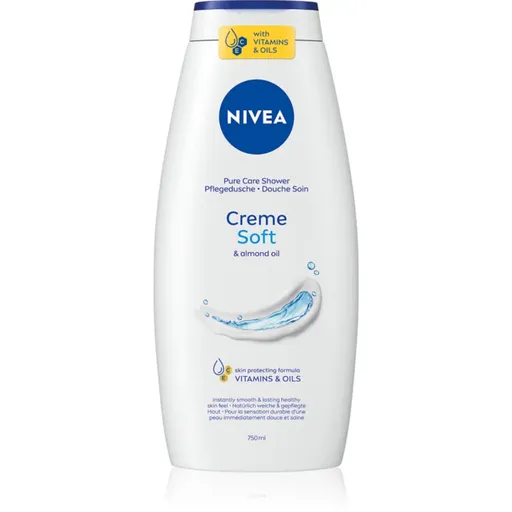 NIVEA Creme Soft gel calmant pentru dus 750 ml