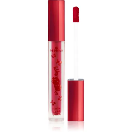 essence SO CHERRY happy ruj lichid mat culoare 01 Cherry Kisses 4 ml