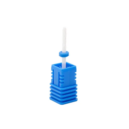 Capat freza electrica, bit ceramic, cuticula, albastru, M 3/32 Small Flame (M)