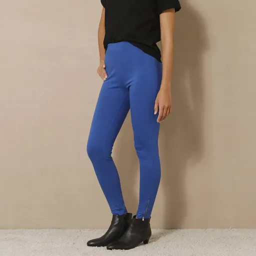 Jambiere cu fermoare și talie elastică