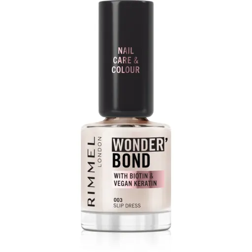 Rimmel Wonder'Bond lac de unghii culoare 003 Slip Dress 12 ml