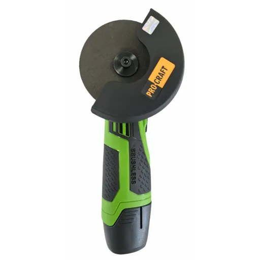 Polizor Unghiular cu Acumulator Procraft PGA12, 12V / 2Ah, panza 76 mm BRUSHLESS, 20000 rotatii