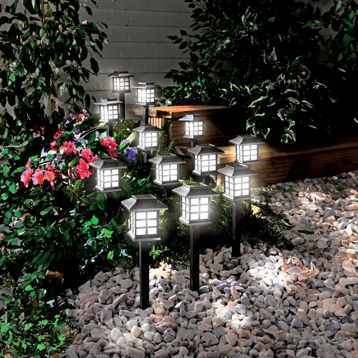 Lanterne solare tradiționale set de 12