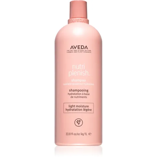 Aveda Nutriplenish™ Shampoo Light Moisture sampon hidratant fara greutate pentru par uscat 1000 ml