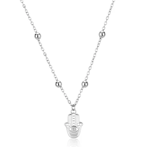 S'Agapõ Colier fermecător Hamsa - Mâna lui Fátima Witch SWH07