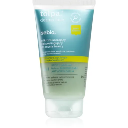Tołpa Dermo Face Sebio gel exfoliant de curatare faciale 150 ml
